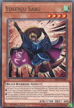 Yosenju Sabu - Rising Rampage (Common) [RIRA-009]