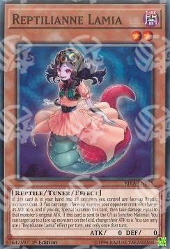 Lamia Rettiliana - Rising Rampage (Common) [RIRA-025]