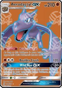 Aerodactyl GX - Unified Minds (Ultra Rare) [UNM-224]