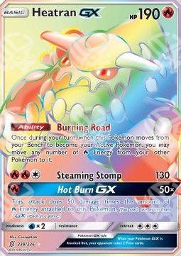 Heatran GX - Unified Minds (Secret Rare) [UNM-238]