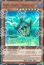 Eredità del Mondo - "Lancia del Mondo" - 2019 Gold Sarcophagus Tin Mega Pack (Super Rare) [MP19-012]