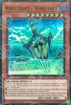 Eredità del Mondo - "Lancia del Mondo" - 2019 Gold Sarcophagus Tin Mega Pack (Super Rare) [MP19-012]