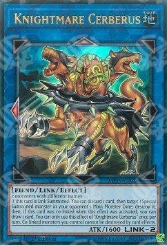 Cavaliere dell'Incubo Cerbero - 2019 Gold Sarcophagus Tin Mega Pack (Ultra Rare) [MP19-026]