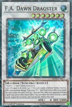 F.A. Dragster dell'Alba - 2019 Gold Sarcophagus Tin Mega Pack (Super Rare) [MP19-061]