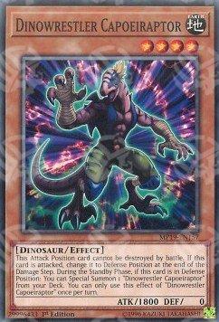Dinowrestler Capoeiraptor - 2019 Gold Sarcophagus Tin Mega Pack (Common) [MP19-157]