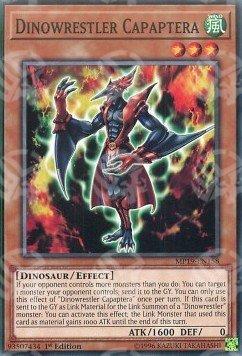 Dinowrestler Capaptera - 2019 Gold Sarcophagus Tin Mega Pack (Common) [MP19-158]