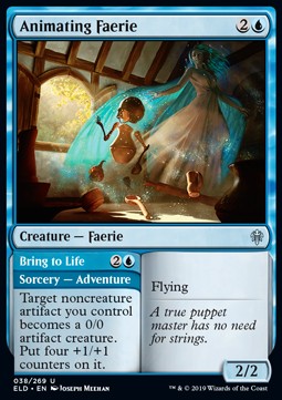 Spiritella dell'Animazione // Portare in Vita - Throne of Eldraine (Uncommon) [ELD-38]