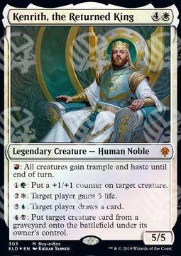 Kenrith, the Returned King - Throne of Eldraine: Extras (Mythic) [XELD-303]
