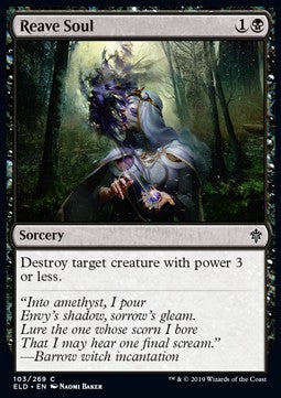 Rubare l'Anima - Throne of Eldraine (Common) [ELD-103]