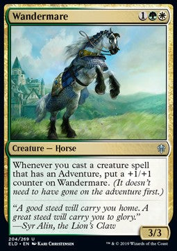 Destriero Ramingo - Throne of Eldraine (Uncommon) [ELD-204]