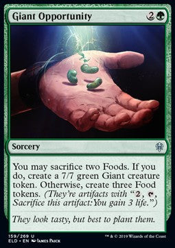 Opportunità Gigantesca - Throne of Eldraine (Uncommon) [ELD-159]