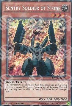 Soldato Sentinella di Pietra - The Dark Side of Dimensions Movie Pack (Secret Rare) [MVP1-S12]