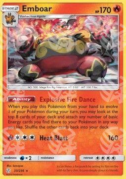 Emboar - Eclissi Cosmica (Rare) [CEC-33]