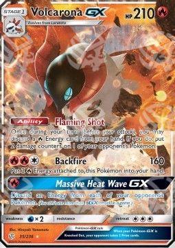 Volcarona GX - Eclissi Cosmica (Ultra Rare) [CEC-35]
