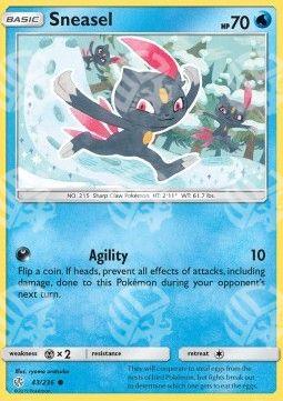 Sneasel - Eclissi Cosmica (Common) [CEC-43]