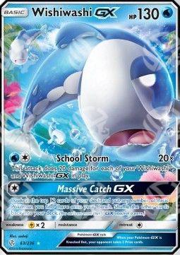 Wishiwashi GX - Eclissi Cosmica (Ultra Rare) [CEC-63]