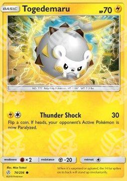 Togedemaru - Eclissi Cosmica (Common) [CEC-74]