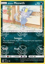 Alolan Meowth - Eclissi Cosmica (Common) [CEC-128]