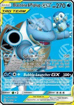 Blastoise & Piplup GX - Eclissi Cosmica (Ultra Rare) [CEC-214]