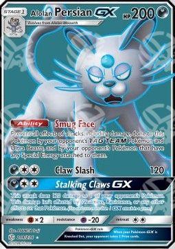 Alolan Persian GX - Eclissi Cosmica (Ultra Rare) [CEC-219]