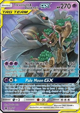 Trevenant & Dusknoir GX - SM Black Star Promos (Promo) [SM-217]