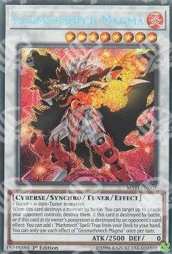 Geomatemech Magma - Mystic Fighters (Secret Rare) [MYFI-007]