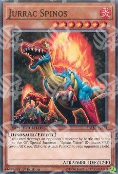 Jurrac Spinos - Speed Duel: Trials of the Kingdom (Common) [SBTK-023]