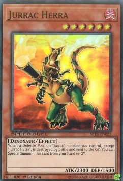 Jurrac Herra - Speed Duel: Trials of the Kingdom (Super Rare) [SBTK-025]