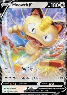 Meowth V - SWSH Black Star Promos (Promo) [SWSH-004]