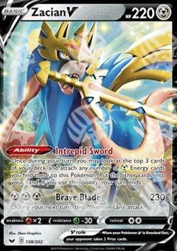 Zacian V - Spada e Scudo (Ultra Rare) [SSH-138]