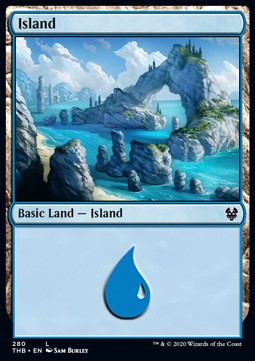 Isola - Theros Beyond Death: Extras (Land) [XTHB-280]
