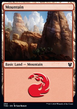 Montagna - Theros Beyond Death: Extras (Land) [XTHB-284]