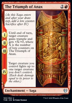 Il Trionfo di Anax - Theros Beyond Death (Uncommon) [THB-160]