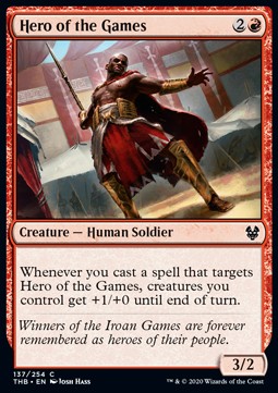 Eroe dei Giochi - Theros Beyond Death (Common) [THB-137]