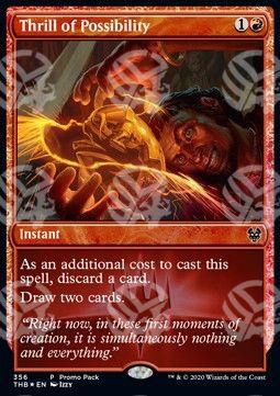 Brivido della Possibilità - Theros Beyond Death: Promos (Common) [PTHB-356]