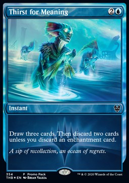 Sete di Significato - Theros Beyond Death: Promos (Common) [PTHB-354]