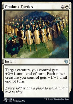 Tattiche della Falange - Theros Beyond Death (Uncommon) [THB-31]