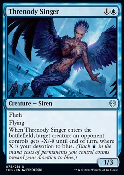 Cantatrice di Trenodie - Theros Beyond Death (Uncommon) [THB-75]