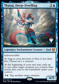 Thassa, Abitante degli Abissi - Theros Beyond Death: Promos (Mythic) [PTHB-71]