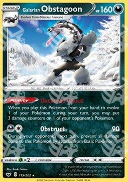 Obstagoon di Galar - Spada e Scudo (Holo Rare) [SSH-119]