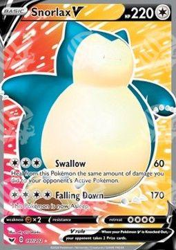 Snorlax V - Spada e Scudo (Ultra Rare) [SSH-197]