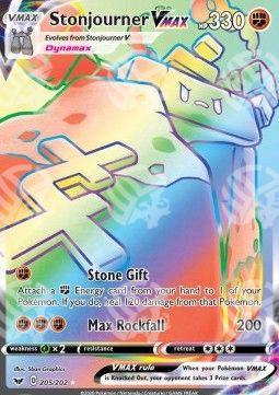 Stonjourner VMAX - Spada e Scudo (Secret Rare) [SSH-205]