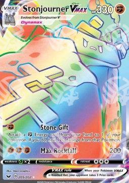Stonjourner VMAX - Spada e Scudo (Secret Rare) [SSH-205]