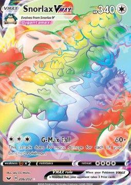 Snorlax VMAX - Spada e Scudo (Secret Rare) [SSH-206]
