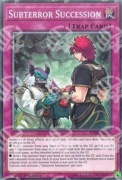 Successione Subterrore - Structure Deck: Shaddoll Showdown (Common) [SDSH-040]