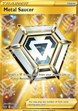 Piatto di Metallo - Spada e Scudo (Secret Rare) [SSH-214]