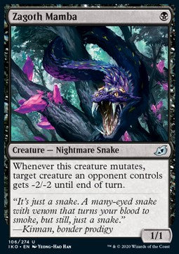 Mamba di Zagoth - Ikoria: Lair of Behemoths (Uncommon) [IKO-106]