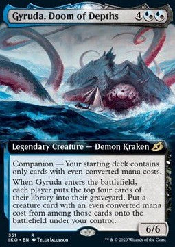 Gyruda, Rovina degli Abissi - Ikoria: Lair of Behemoths: Extras (Rare) [XIKO-351]