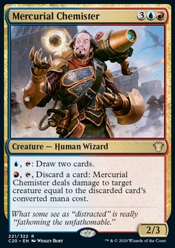 Chimimago Incostante - Commander: Ikoria (Rare) [C20-221]