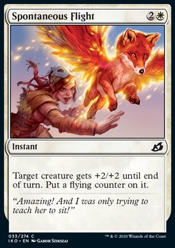 Volo Spontaneo - Ikoria: Lair of Behemoths (Common) [IKO-33]